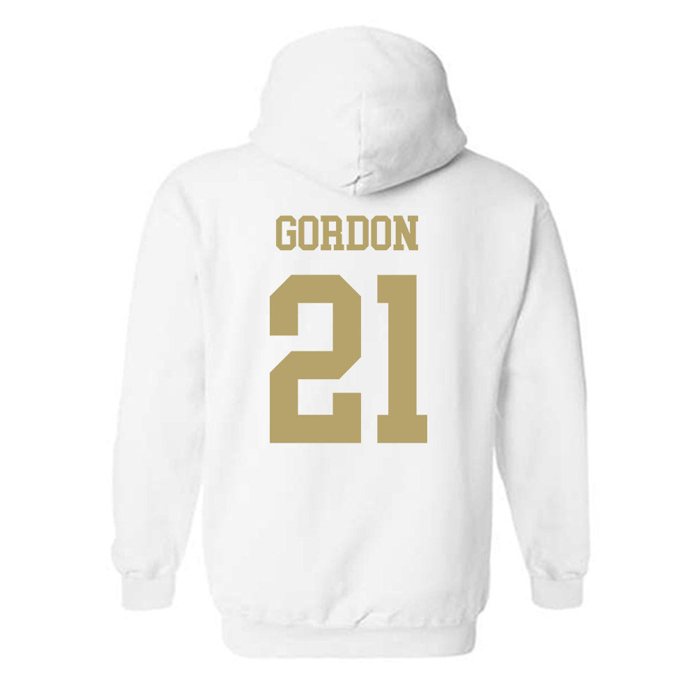 Georgia Tech - NCAA Football : Daylon Gordon - Classic Shersey Hooded Sweatshirt-1