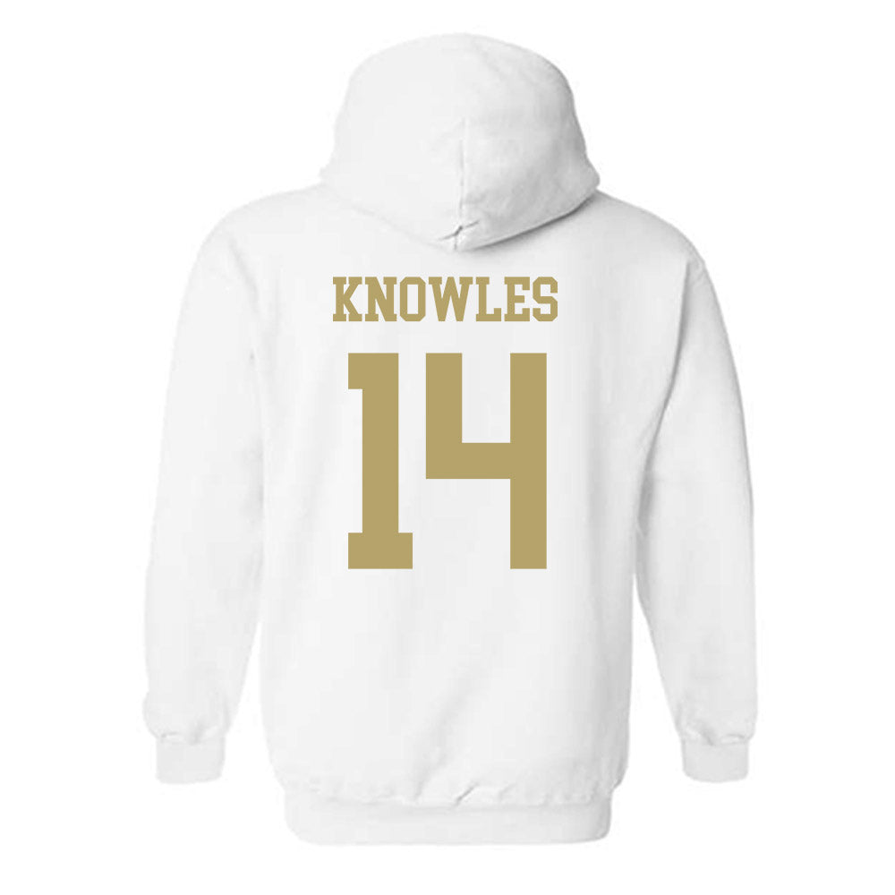 Georgia Tech - NCAA Football : Graham Knowles - Classic Shersey Hooded Sweatshirt-1