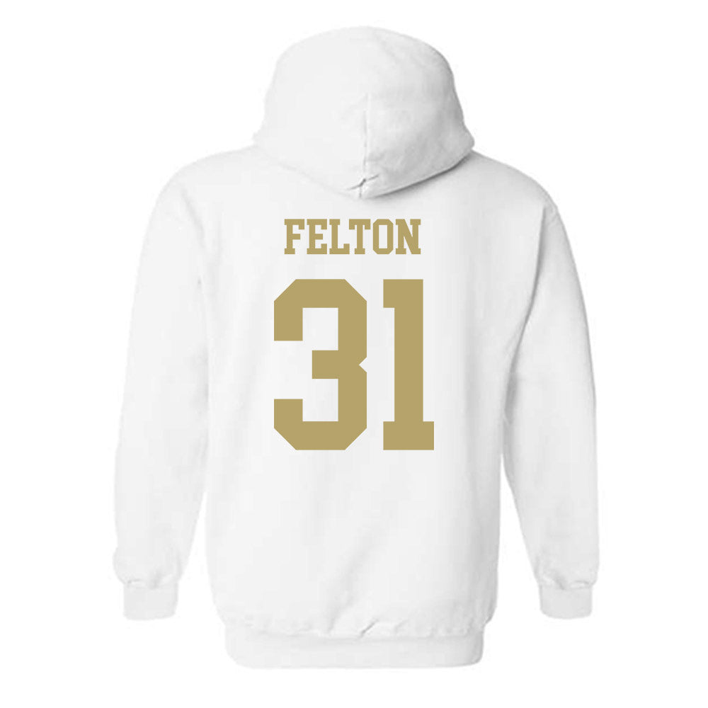 Georgia Tech - NCAA Football : Fenix Felton - Classic Shersey Hooded Sweatshirt-1