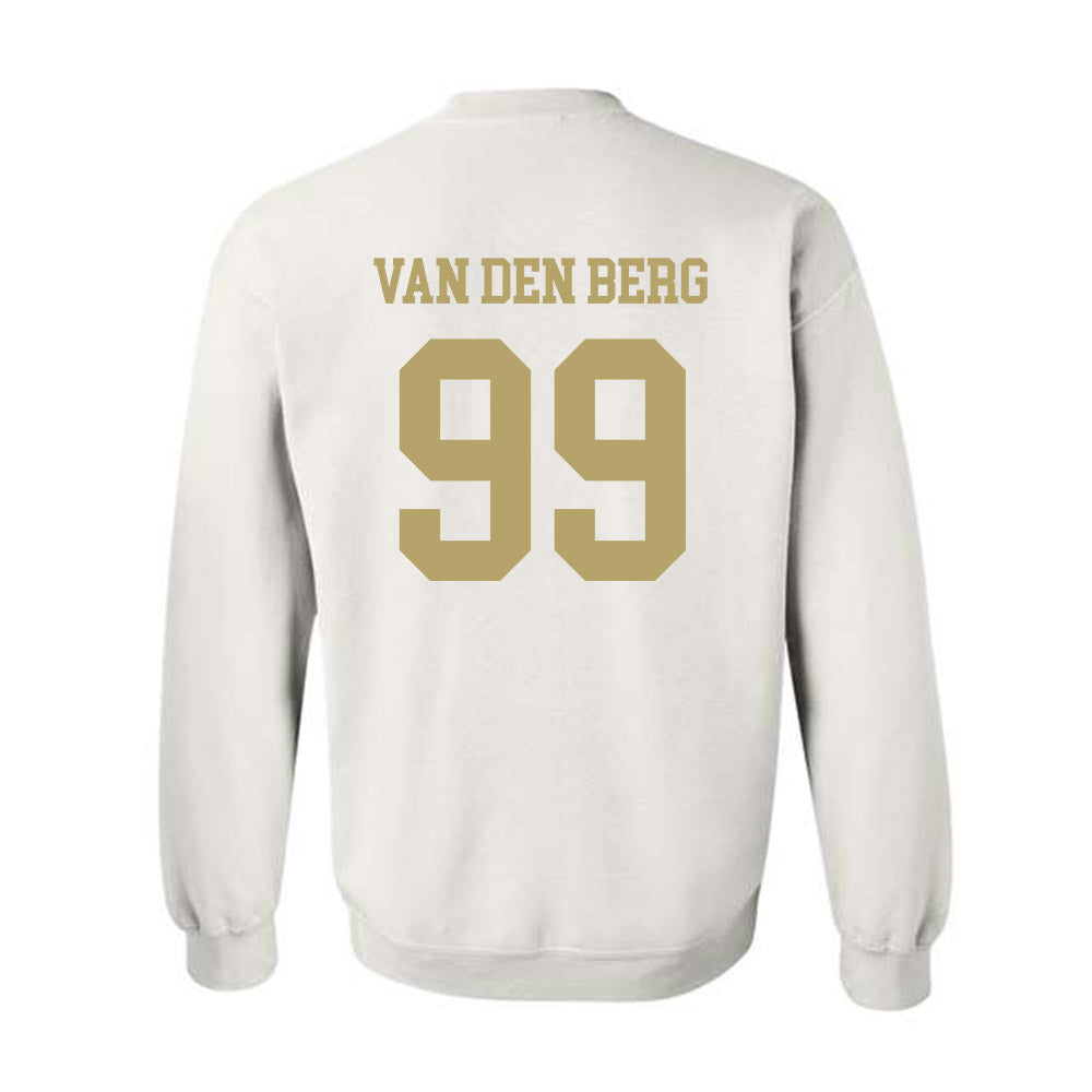 Georgia Tech - NCAA Football : Jordan van den Berg - Classic Shersey Crewneck Sweatshirt-1