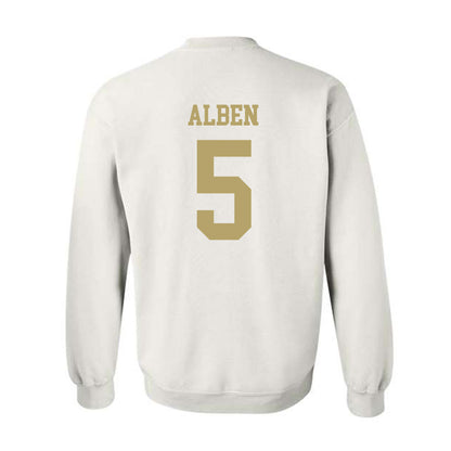 Georgia Tech - NCAA Women's Basketball : Catherine Alben - Classic Shersey Crewneck Sweatshirt-1