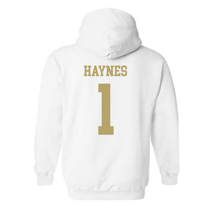 Georgia Tech - NCAA Football : Jamal Haynes - Classic Shersey Hooded Sweatshirt-1