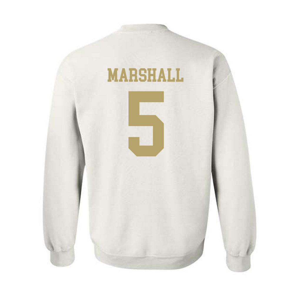 Georgia Tech - NCAA Men's Basketball : Peyton Marshall - Classic Shersey Crewneck Sweatshirt-1