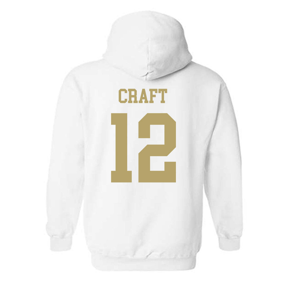 Georgia Tech - NCAA Men's Basketball : Kam Craft - Classic Shersey Hooded Sweatshirt-1