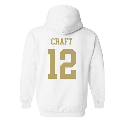 Georgia Tech - NCAA Men's Basketball : Kam Craft - Classic Shersey Hooded Sweatshirt-1