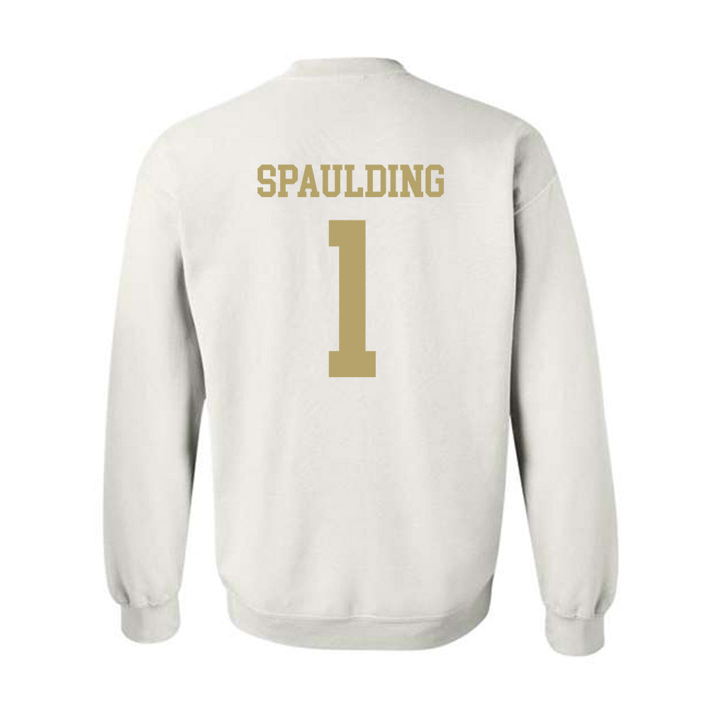 Georgia Tech - NCAA Football : Cayman Spaulding - Classic Shersey Crewneck Sweatshirt-1