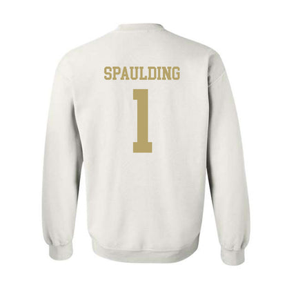 Georgia Tech - NCAA Football : Cayman Spaulding - Classic Shersey Crewneck Sweatshirt-1