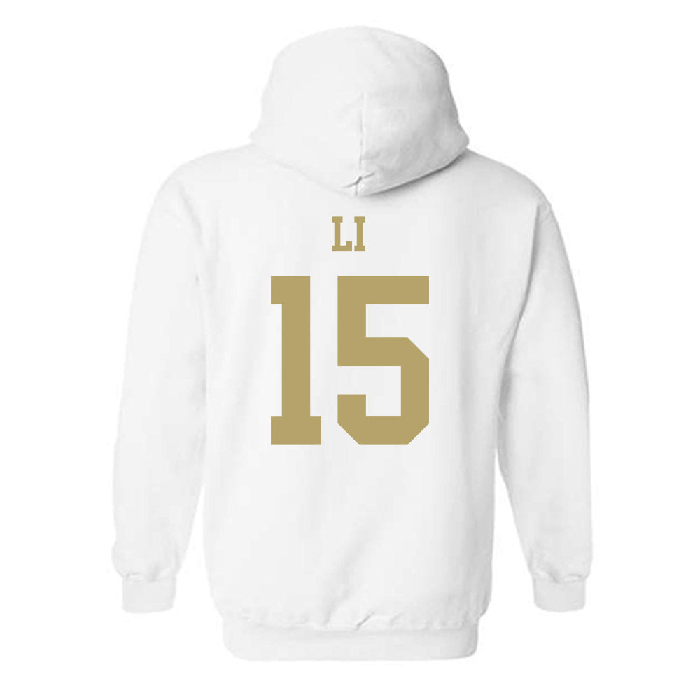 Georgia Tech - NCAA Women's Volleyball : Abigail Li - Classic Shersey Hooded Sweatshirt-1