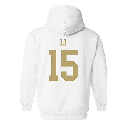 Georgia Tech - NCAA Women's Volleyball : Abigail Li - Classic Shersey Hooded Sweatshirt-1
