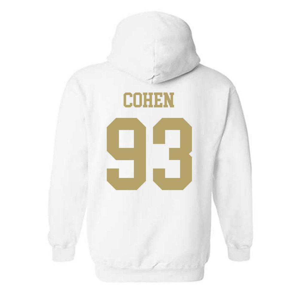 Georgia Tech - NCAA Football : Drew Cohen - Classic Shersey Hooded Sweatshirt-1