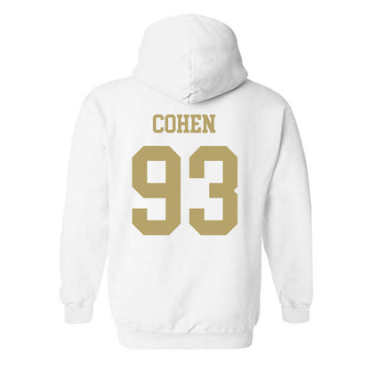 Georgia Tech - NCAA Football : Drew Cohen - Classic Shersey Hooded Sweatshirt-1