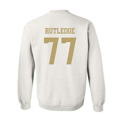 Georgia Tech - NCAA Football : Keylan Rutledge - Classic Shersey Crewneck Sweatshirt-1