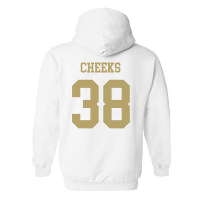 Georgia Tech - NCAA Football : A'J Cheeks - Classic Shersey Hooded Sweatshirt-1