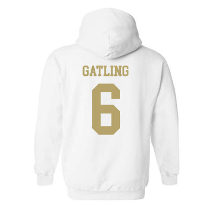 Georgia Tech - NCAA Football : Debron Gatling - Classic Shersey Hooded Sweatshirt-1