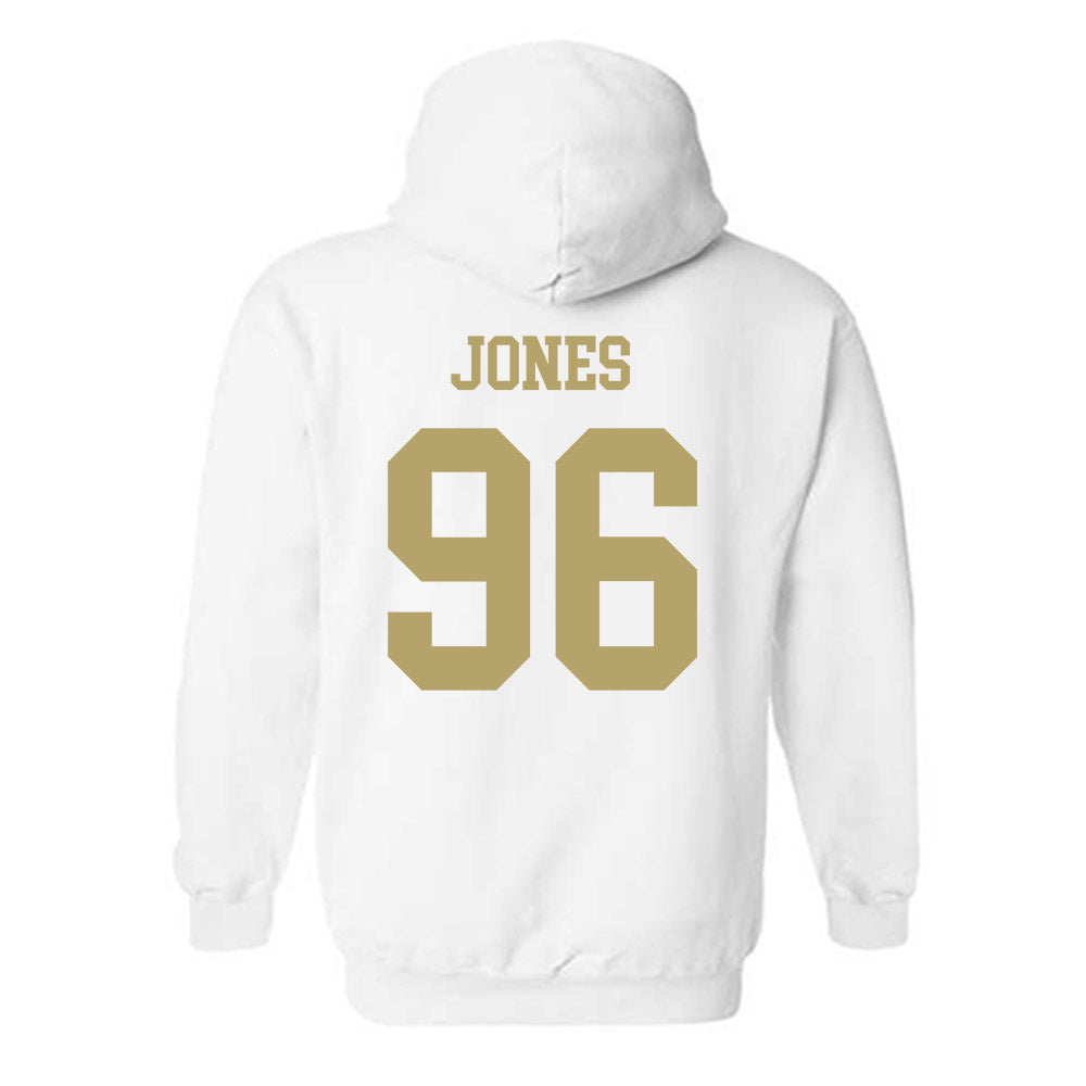 Georgia Tech - NCAA Football : Shymeik Jones - Classic Shersey Hooded Sweatshirt-1