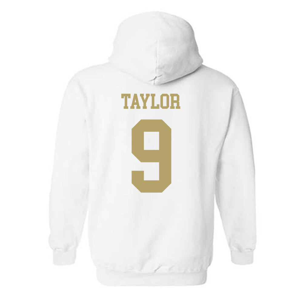 Georgia Tech - NCAA Football : Zion Taylor - Classic Shersey Hooded Sweatshirt-1