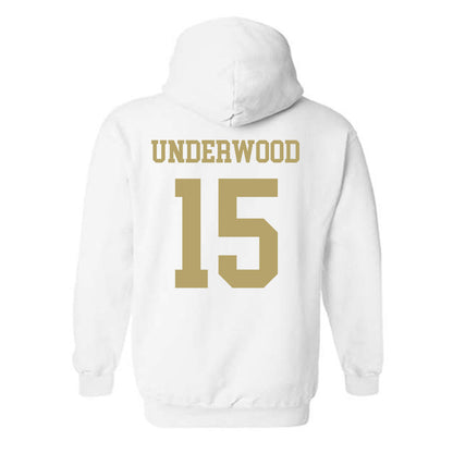 Georgia Tech - NCAA Baseball : Cooper Underwood - Classic Shersey Hooded Sweatshirt-1