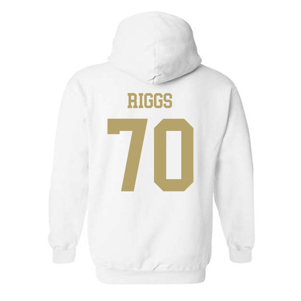 Georgia Tech - NCAA Football : Jameson Riggs - Classic Shersey Hooded Sweatshirt-1