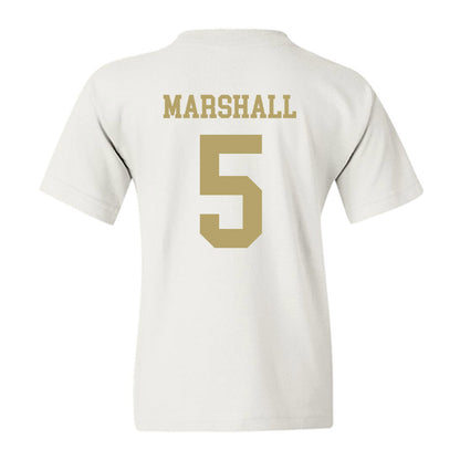 Georgia Tech - NCAA Men's Basketball : Peyton Marshall - Classic Shersey Youth T-Shirt-1