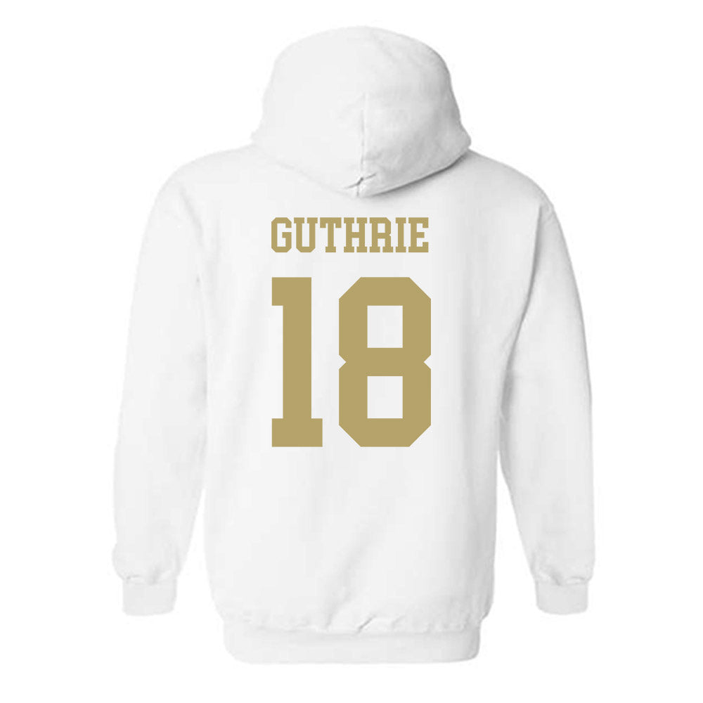 Georgia Tech - NCAA Football : Ben Guthrie - Classic Shersey Hooded Sweatshirt-1
