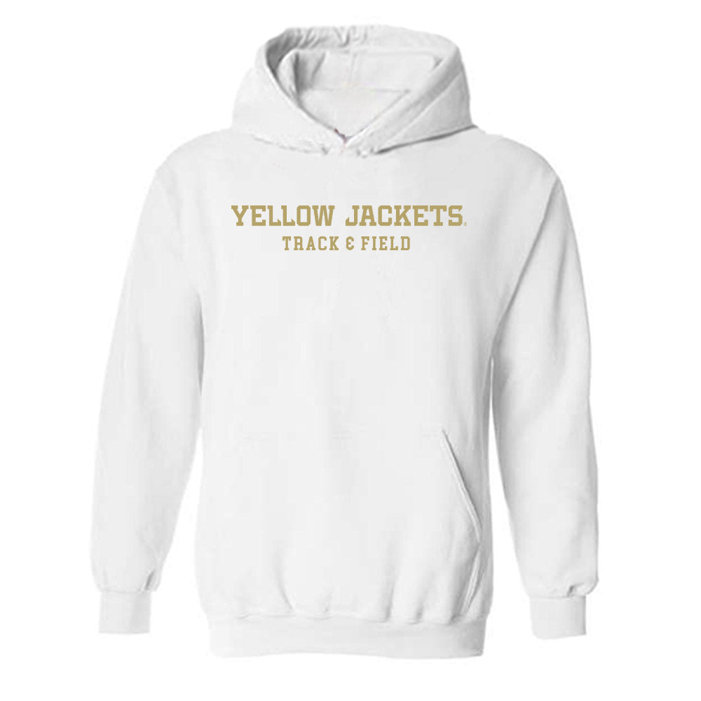 Georgia Tech - NCAA Men's Track & Field : Winston DeCuir III - Classic Shersey Hooded Sweatshirt-0
