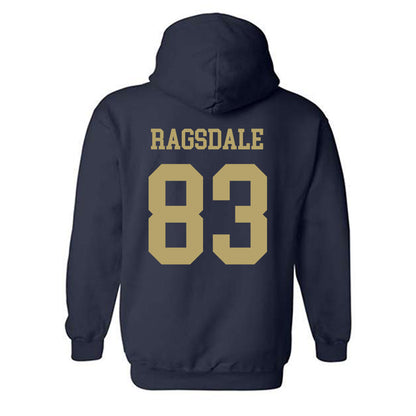 Georgia Tech - NCAA Football : Blake Ragsdale - Classic Shersey Hooded Sweatshirt-1