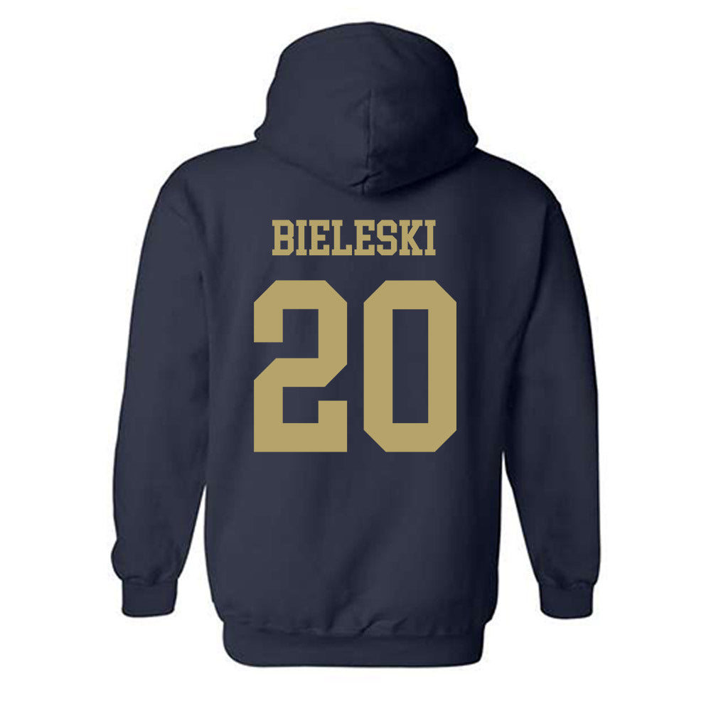 Georgia Tech - NCAA Women's Volleyball : Laura Bieleski - Classic Shersey Hooded Sweatshirt-1