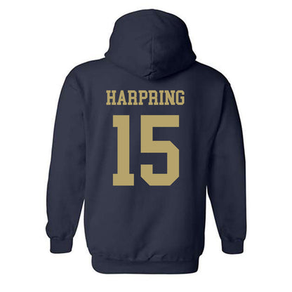Georgia Tech - NCAA Football : Luke Harpring - Classic Shersey Hooded Sweatshirt-1