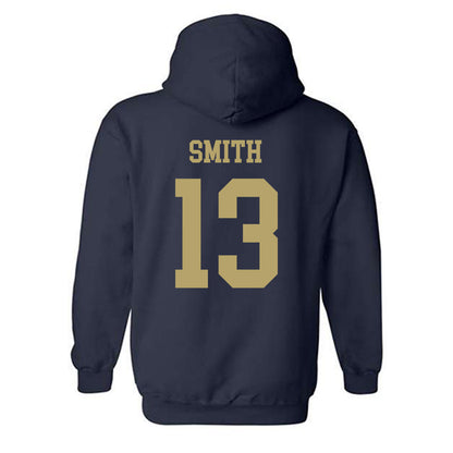 Georgia Tech - NCAA Football : Rahkeem Smith - Classic Shersey Hooded Sweatshirt-1