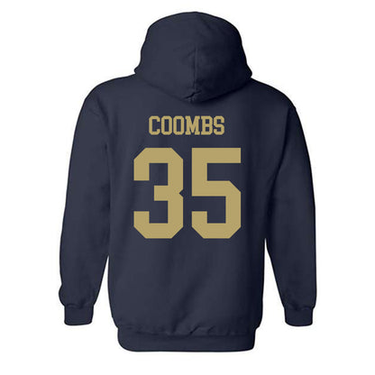 Georgia Tech - NCAA Football : Carrington Coombs - Classic Shersey Hooded Sweatshirt-1