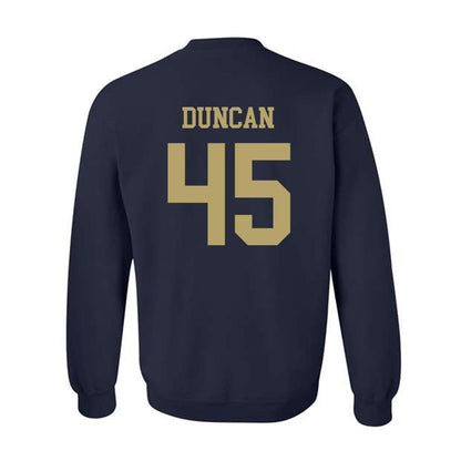 Georgia Tech - NCAA Football : Bayler Duncan - Classic Shersey Crewneck Sweatshirt-1
