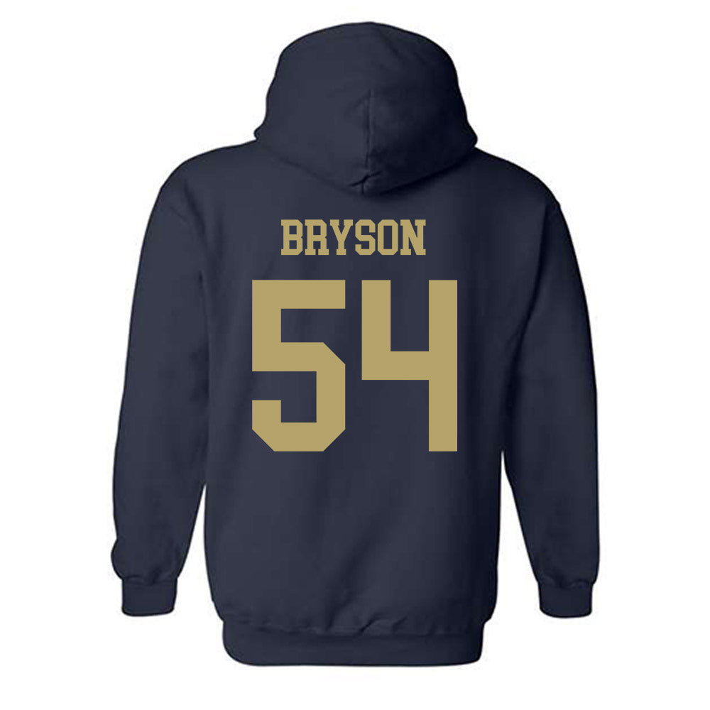 Georgia Tech - NCAA Football : Jimmy Bryson - Classic Shersey Hooded Sweatshirt-1
