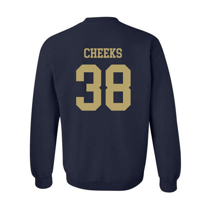 Georgia Tech - NCAA Football : A'J Cheeks - Classic Shersey Crewneck Sweatshirt-1