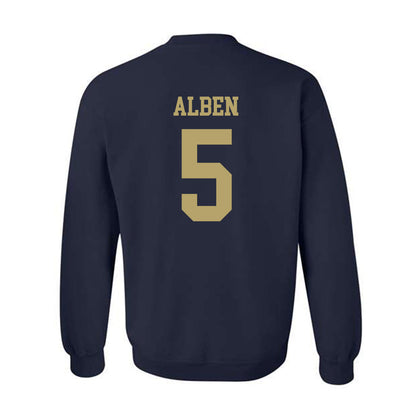 Georgia Tech - NCAA Women's Basketball : Catherine Alben - Classic Shersey Crewneck Sweatshirt-1