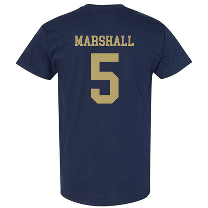 Georgia Tech - NCAA Men's Basketball : Peyton Marshall - Classic Shersey T-Shirt-1