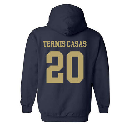 Georgia Tech - NCAA Women's Basketball : Ariadna Termis Casas - Classic Shersey Hooded Sweatshirt-1