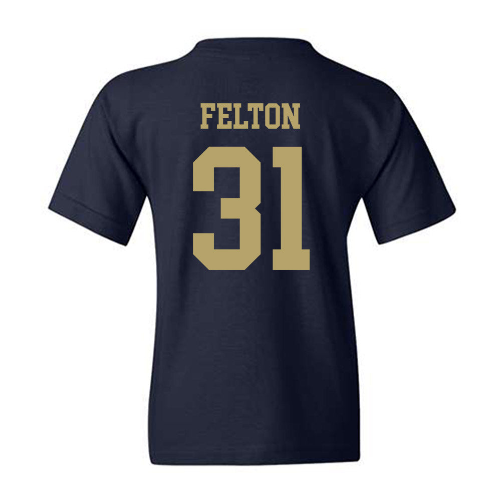 Georgia Tech - NCAA Football : Fenix Felton - Classic Shersey Youth T-Shirt-1