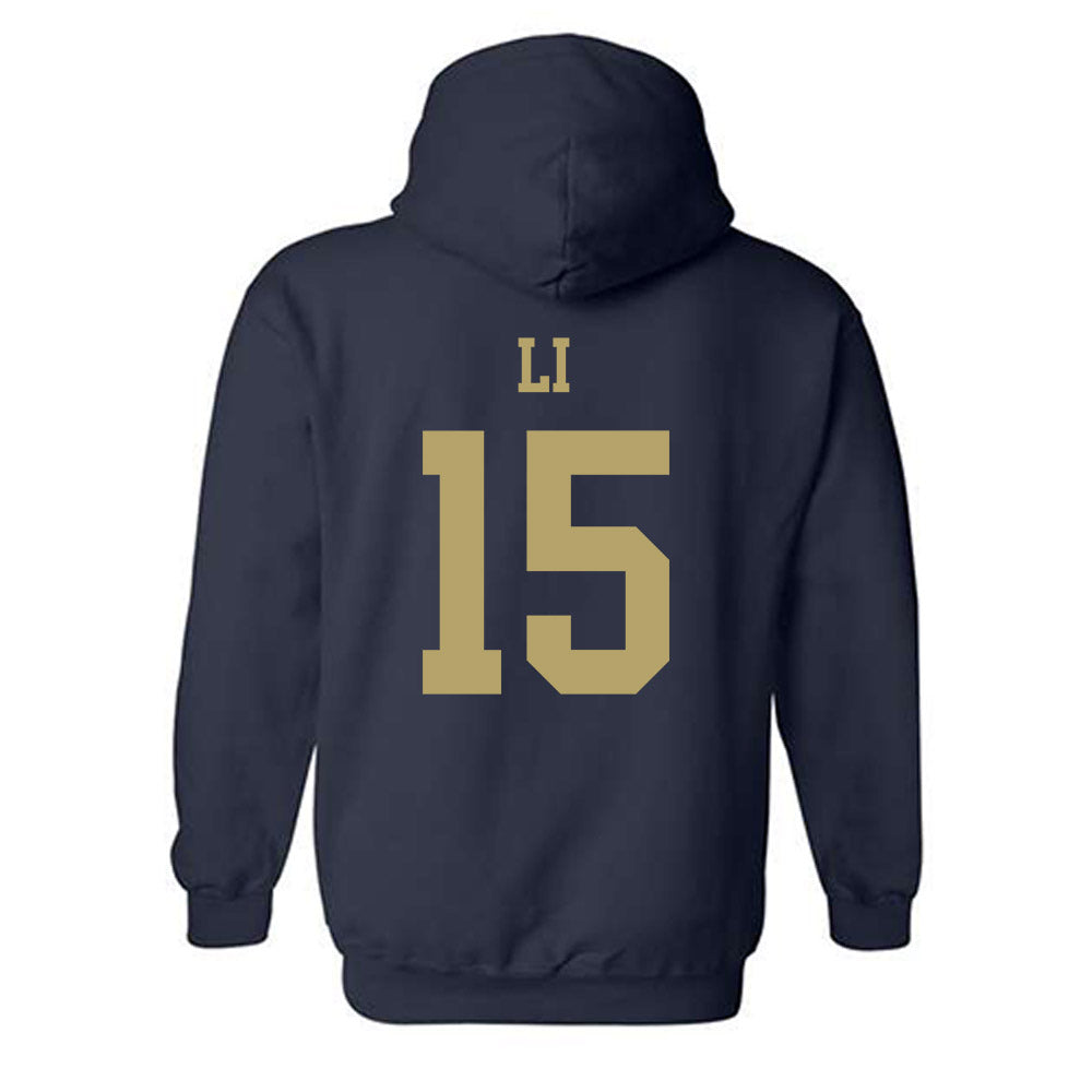 Georgia Tech - NCAA Women's Volleyball : Abigail Li - Classic Shersey Hooded Sweatshirt-1