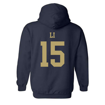Georgia Tech - NCAA Women's Volleyball : Abigail Li - Classic Shersey Hooded Sweatshirt-1