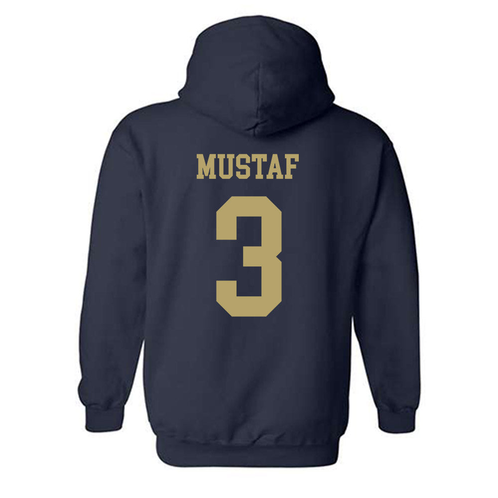 Georgia Tech - NCAA Men's Basketball : Jaeden Mustaf - Classic Shersey Hooded Sweatshirt-1