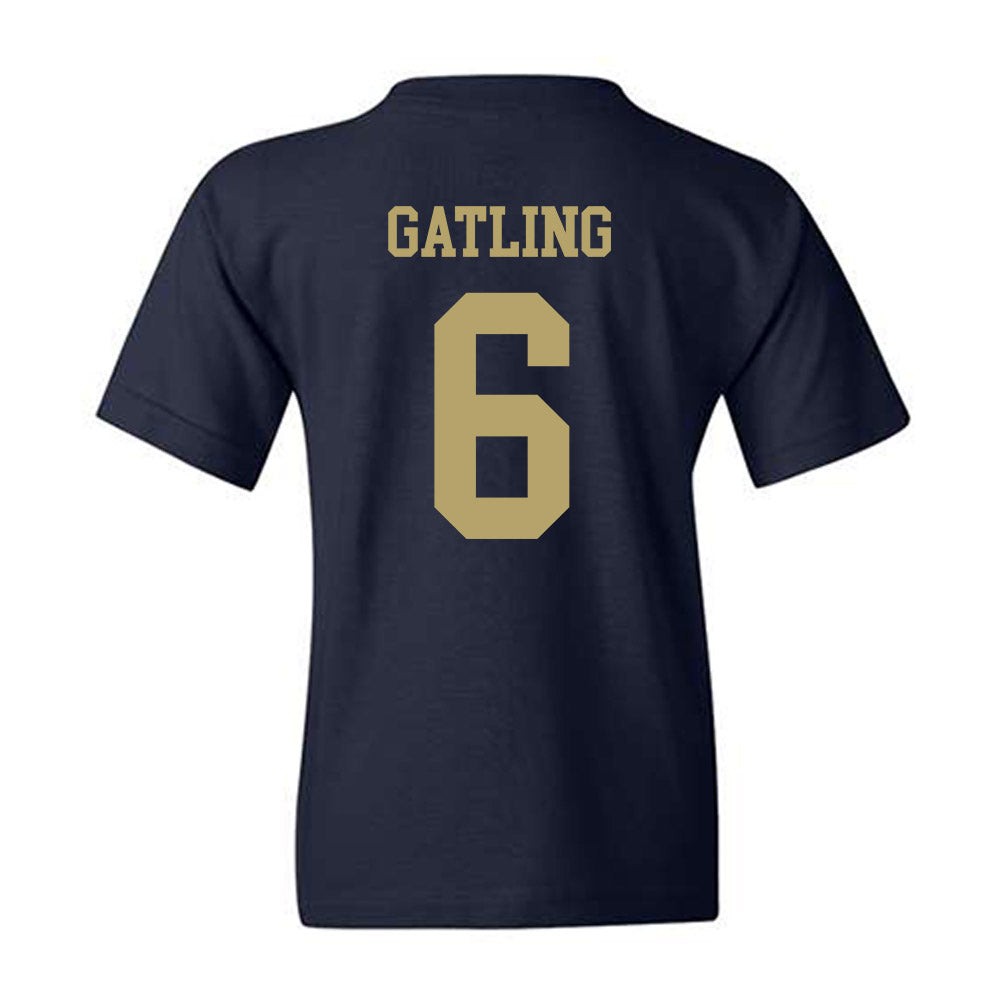 Georgia Tech - NCAA Football : Debron Gatling - Classic Shersey Youth T-Shirt-1
