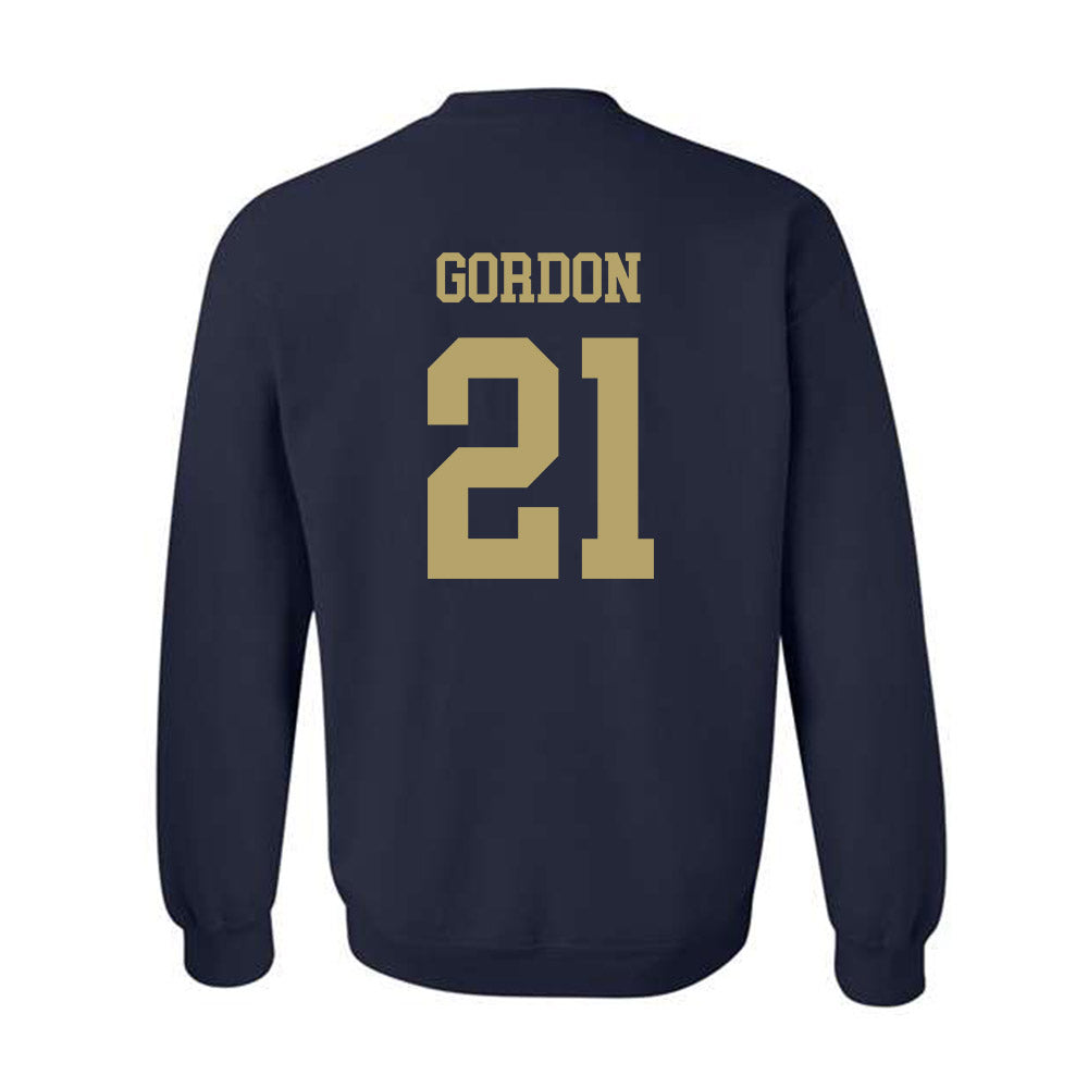 Georgia Tech - NCAA Football : Daylon Gordon - Classic Shersey Crewneck Sweatshirt-1