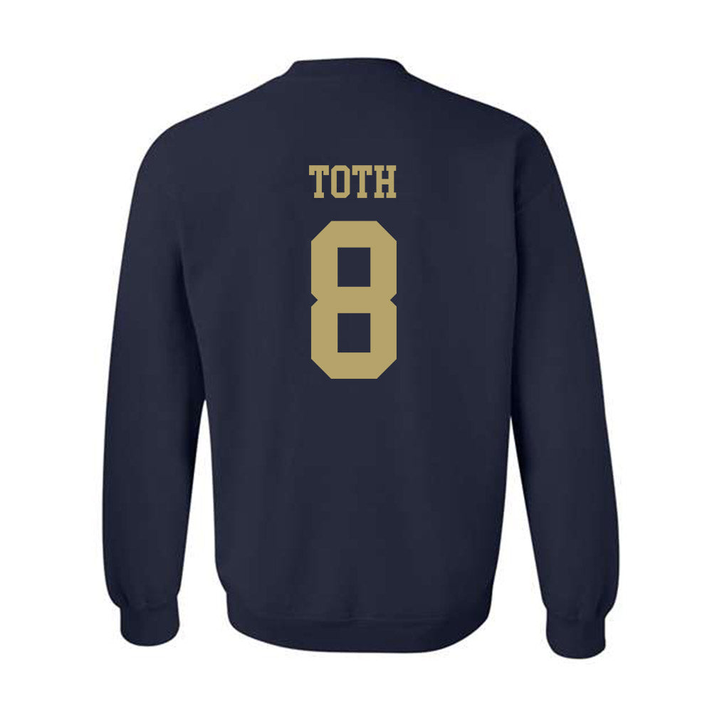 Georgia Tech - NCAA Women's Volleyball : Sara Toth - Classic Shersey Crewneck Sweatshirt-1