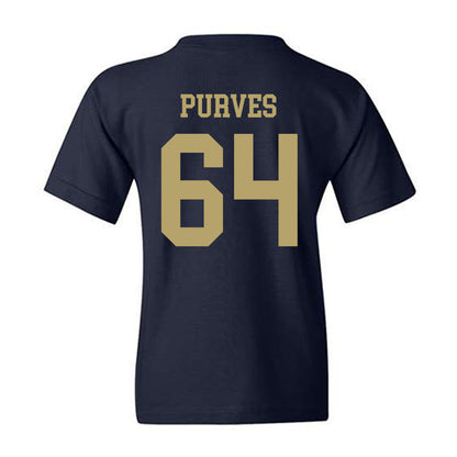Georgia Tech - NCAA Football : Ryan Purves - Classic Shersey Youth T-Shirt-1