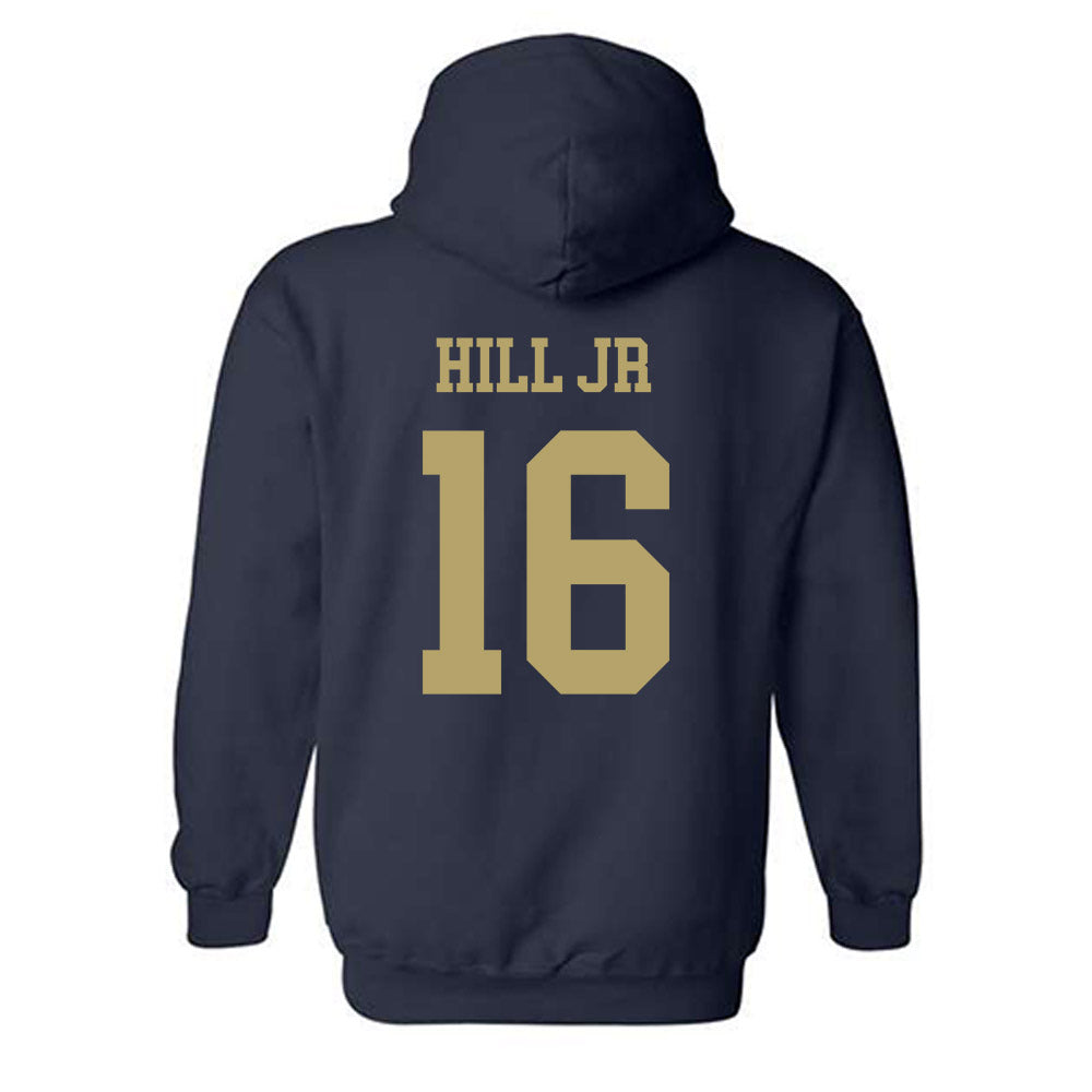 Georgia Tech - NCAA Football : Kelvin Hill Jr - Classic Shersey Hooded Sweatshirt-1