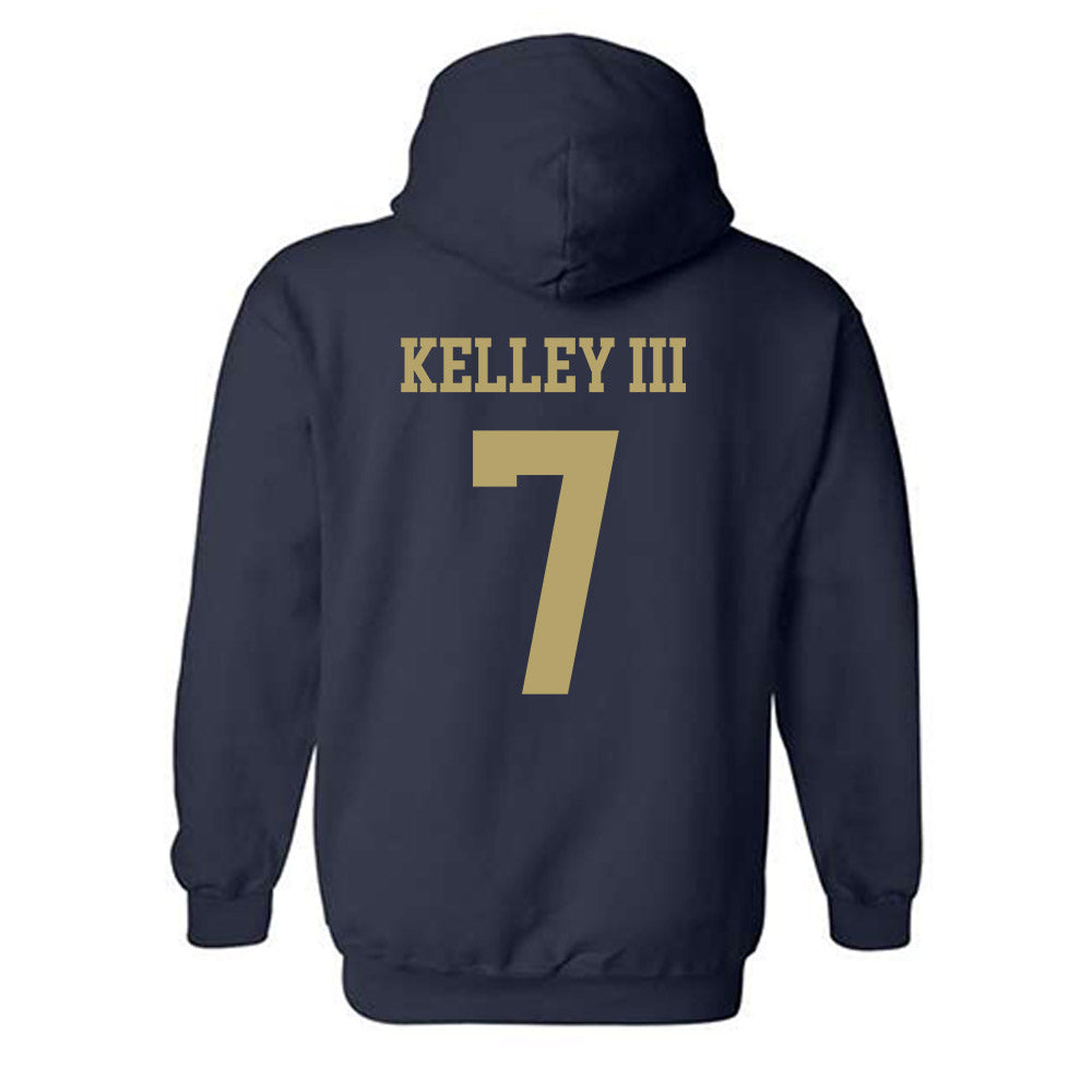 Georgia Tech - NCAA Men's Basketball : Chas Kelley III - Classic Shersey Hooded Sweatshirt-1