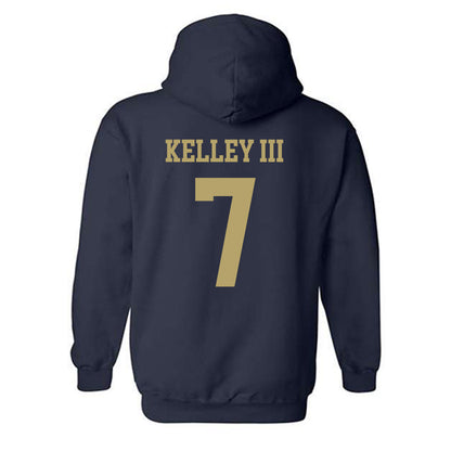 Georgia Tech - NCAA Men's Basketball : Chas Kelley III - Classic Shersey Hooded Sweatshirt-1