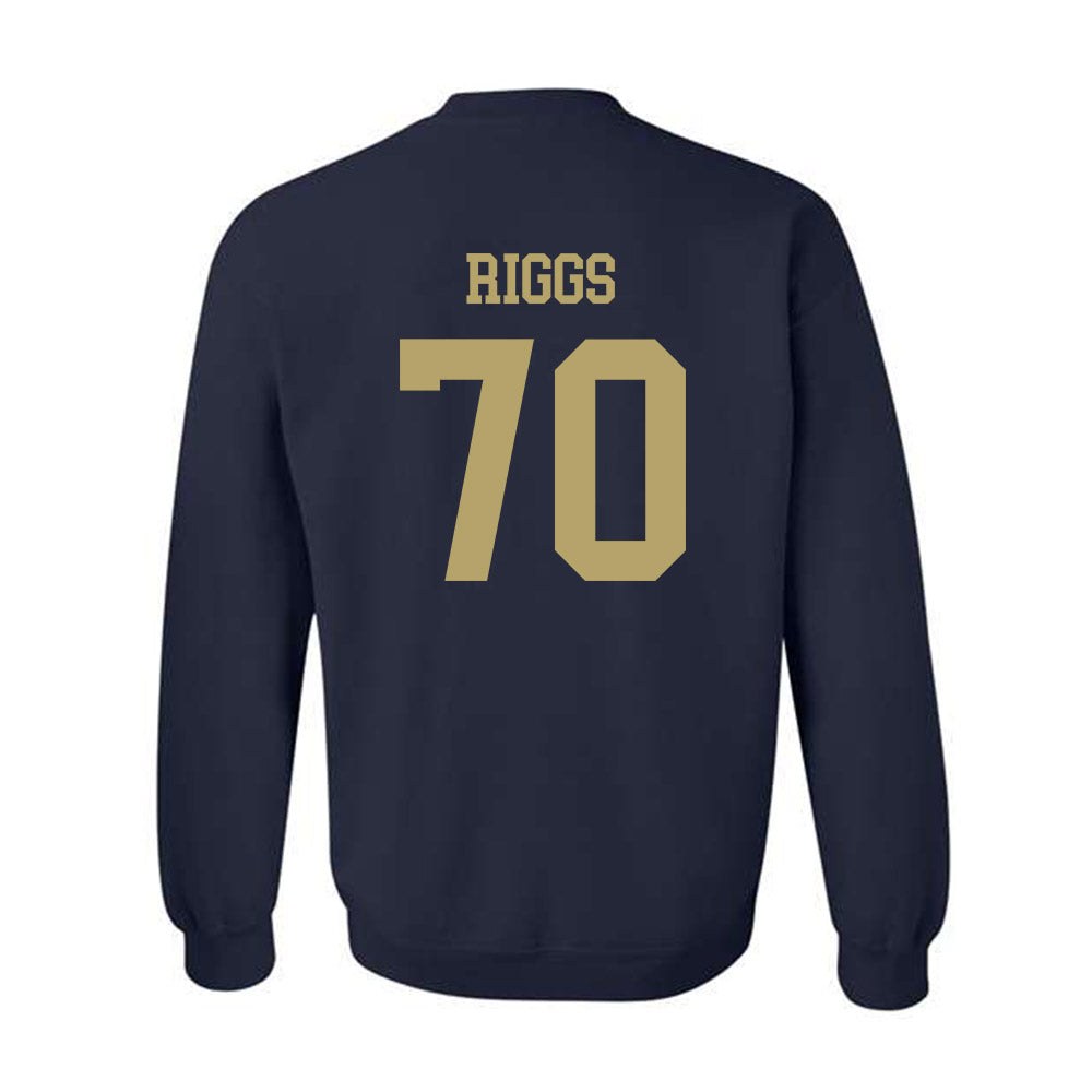 Georgia Tech - NCAA Football : Jameson Riggs - Classic Shersey Crewneck Sweatshirt-1