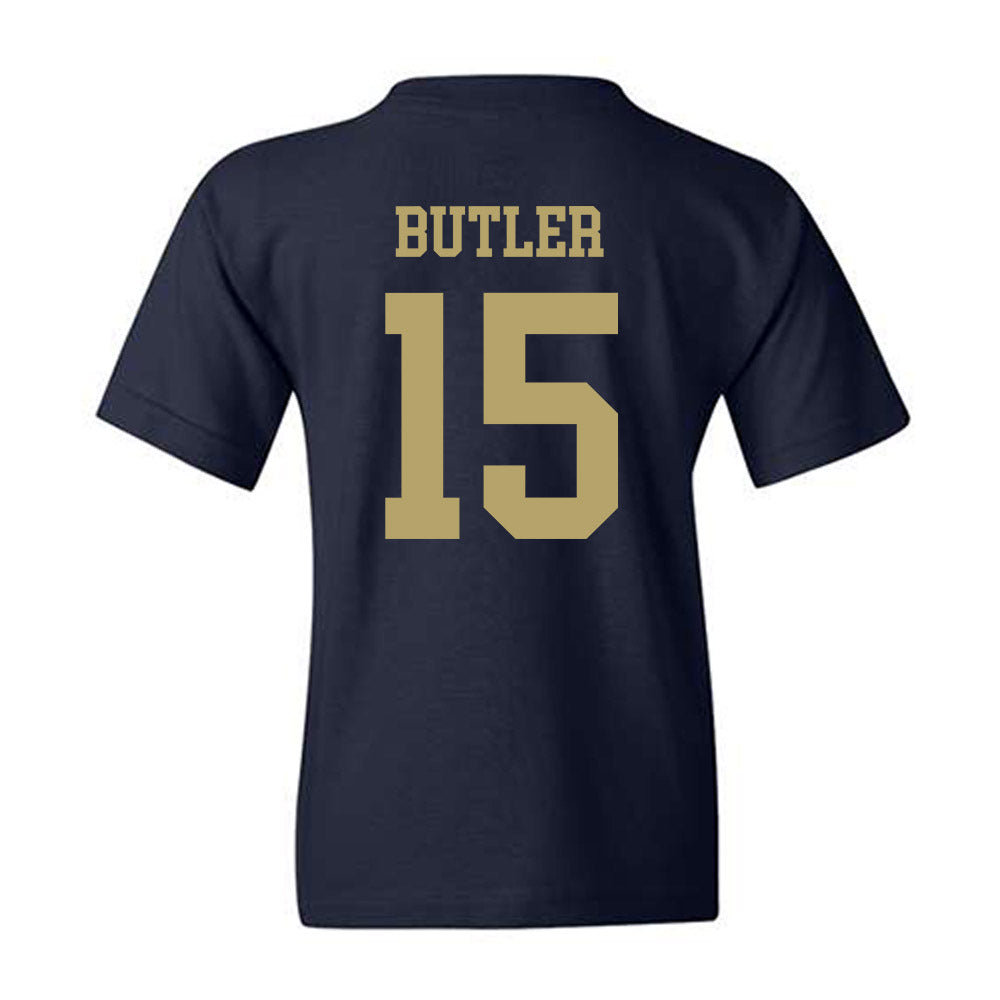 Georgia Tech - NCAA Football : Tah'J Butler - Classic Shersey Youth T-Shirt-1