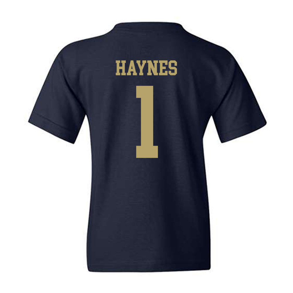 Georgia Tech - NCAA Football : Jamal Haynes - Classic Shersey Youth T-Shirt-1